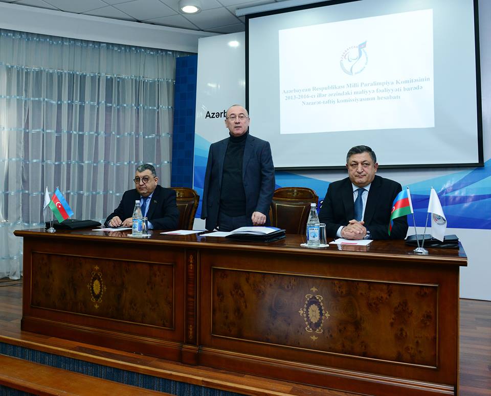 İlqar Rəhimov yenidən Milli Paralimpiya Komitəsinin prezidenti seçildi